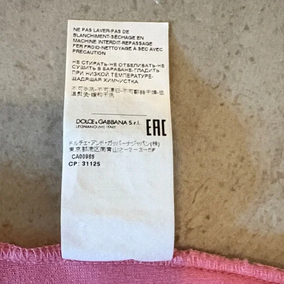 Dolce & Gabbana Crop Top long sleeve - Picture 4 of 6